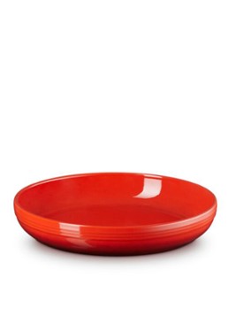 Le Creuset Diep bord 22 cm Donkerrood - Deal