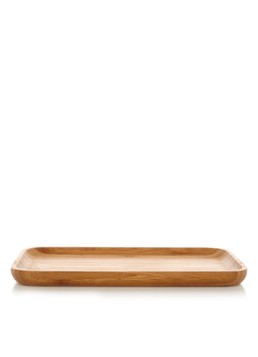 Point-Virgule Dienblad van bamboe 28 x 19 cm Lichtbruin - Deal
