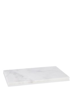 Stoned Keukenplank van marmer 40 x 60 cm Wit - Deal