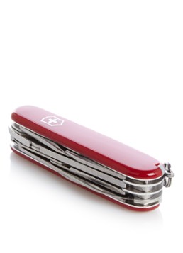 Victorinox Deluxe Tinker zakmes 17-delig Steenrood - Deal