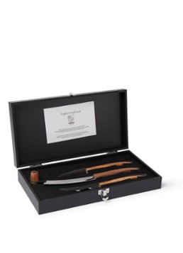 Laguiole Style de Vie Luxury Line kaasmes set van 3 Lichtbruin - Deal