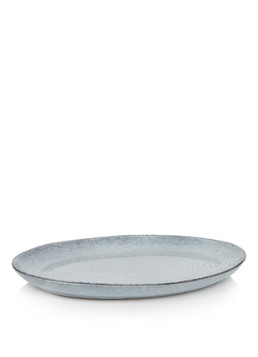 Broste Copenhagen Nordic Sea serveerschaal 34 cm Blauwgrijs - Deal