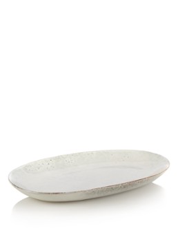 Broste Copenhagen Nordic Sand serveerschaal 31 cm Lichtgrijs - Deal