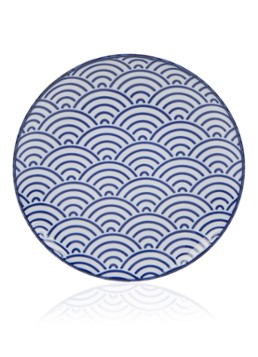 Tokyo Design Studio Nippon Blue gebaksbordje 16 cm Blauw - Deal