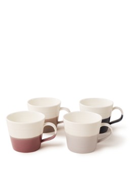 Royal Doulton Coffee Studio koffiekopje 26,5 cl set van 4 Multicolor - Deal