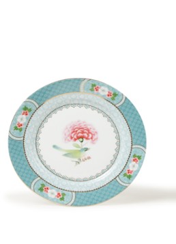 Pip Studio Blushing Birds gebaksbord 17 cm Lichtblauw - Deal