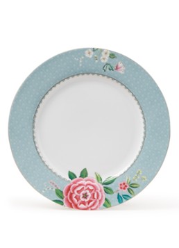 Pip Studio Blushing Birds dinerbord 26,5 cm Lichtblauw - Deal