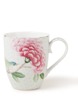 Pip Studio Blushing Birds mok 35 cl Wit - Deal