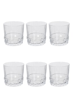 Bormioli Rocco America '20s whiskeyglas 30 cl set van 6 Transparant - Deal