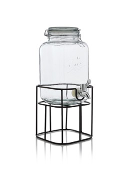Point-Virgule Drankdispenser met tapkraan 3,6 liter Transparant - Deal