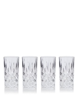 Nachtmann Noblesse longdrink glas set van 4 Transparant - Deal