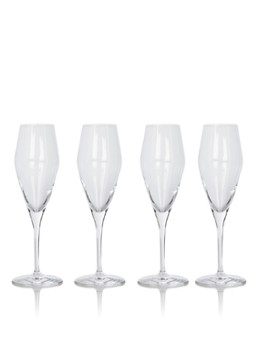 Nachtmann Champagneglas set van 4 Transparant - Deal