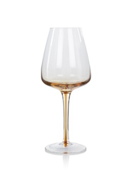 Broste Copenhagen Amber witte wijnglas 40 cl Transparant - Deal