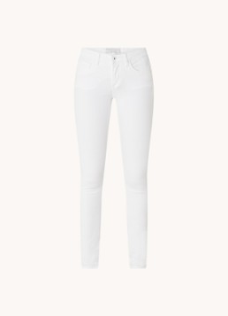 CINQUE Dames Cisun mid waist skinny jeans in gekleurde wassing in de kleur Wit
