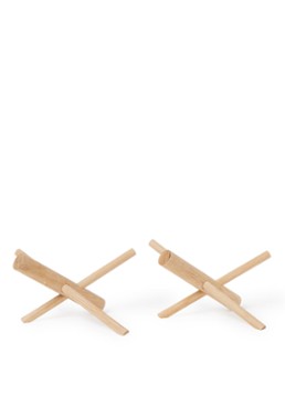 Normann Copenhagen Sticks Hooks kapstokhaak set van 2 Beige - Deal