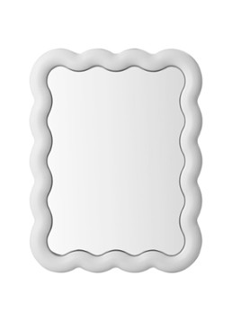 Normann Copenhagen Illu wandspiegel 65 x 50 cm Wit - Deal
