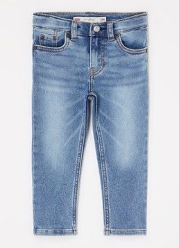 Levi's Meisjes Straight leg jeans met steekzakken in de kleur Jeans, maat: 3M