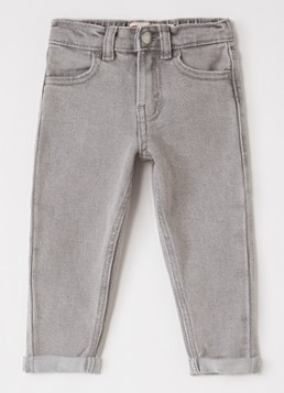 Levi's Jongens Tapered jeans met steekzakken in de kleur Grijs, maat: 24M=92