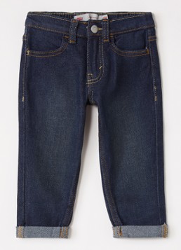 Levi's Jongens Tapered jeans met steekzakken in de kleur Indigo, maat: 24M=92