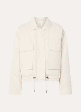 Moscow Dames Hameli reversible gewatteerd jack in de kleur Beige