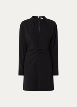 Pennyblack Dames Balta mini jurk met cut-out detail in de kleur Zwart