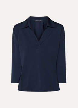Pennyblack Dames Volante tuniek met stretch in de kleur Donkerblauw
