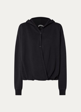 10DAYS Dames Hoodie met capuchon in de kleur Zwart