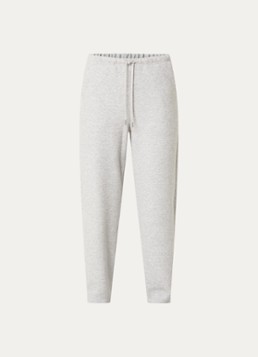 10DAYS Dames Mid waist tapered fit joggingbroek met steekzakken in de kleur Grijsmele