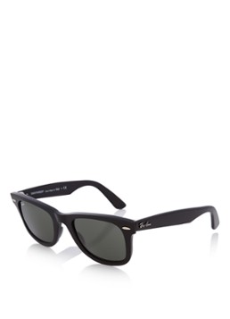 Ray-Ban Wayfarer Heren Wayfarer zonnebril RB2140 Zwart - Deal