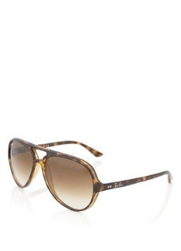 Ray-Ban Aviator Heren Zonnebril RB4125 Bruin - Deal