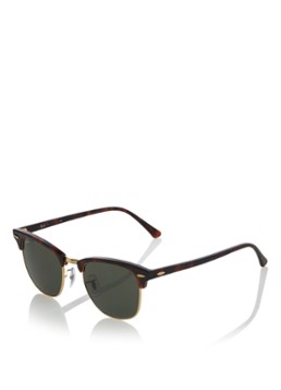 Ray-Ban Heren Clubmaster zonnebril RB3016 Oranjebruin - Deal