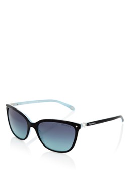 Tiffany & Co. Wayfarer Dames Cat Eye zonnebril TF4105HB Zwart - Deal