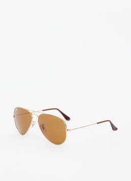 Ray-Ban Dames Aviator Large Metal zonnebril RB3025 Goud - Deal