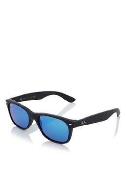 Ray-Ban Wayfarer Heren Zonnebril New Wayfarer RB2132 Zwart - Deal