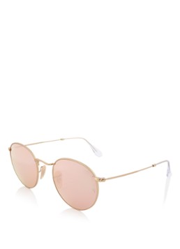 Ray-Ban Retro Heren Zonnebril RB3447 Roze - Deal