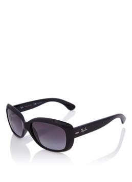 Ray-Ban Retro Dames Jackie Ohh zonnebril gepolariseerd RB4101 Zwart - Deal
