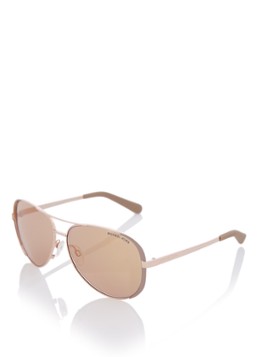 Michael Kors Aviator Dames Chelsea zonnebril MK5004 Roségoud - Deal