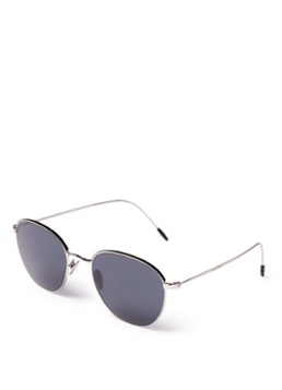 Armani Aviator Heren Zonnebril AR6048 Zilver - Deal