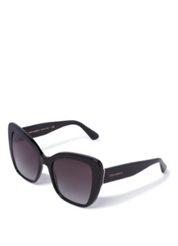 Dolce & Gabbana Cat Eye Dames Cat Eye zonnebril DG4348 Zwart
