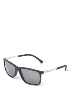 Armani Retro Heren Zonnebril gepolariseerd EA4058 Zwart - Deal