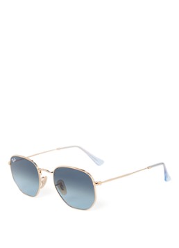 Ray-Ban Retro Heren Hexagonal zonnebril RB3548N Goud - Deal