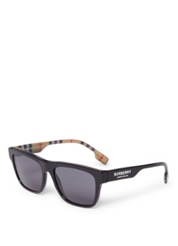 Burberry Retro Heren Retro zonnebril gepolariseerd BE4293 Zwart - Deal