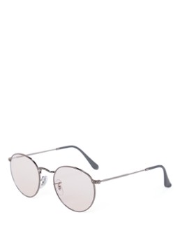 Ray-Ban Retro Heren Round Metal zonnebril RB3447 Zilver - Deal