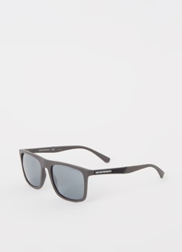 Armani Dames Wayfarer zonnebril EA4097 Donkergrijs - Deal