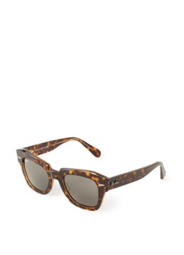 Ray-Ban Wayfarer Heren State Free zonnebril RB2186 Donkerbruin - Deal
