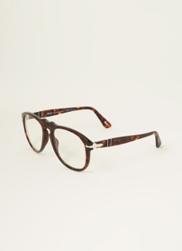 Persol Retro Heren Retro zonnebril PO0649 Donkerbruin - Deal