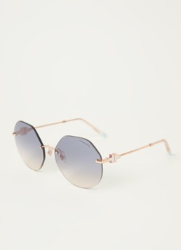 Tiffany & Co. Retro Dames Retro zonnebril TF3077 Roségoud - Deal