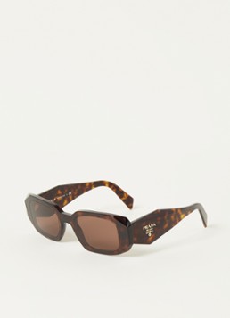 Prada Retro Dames Retro zonnebril PR17WS Donkerbruin - Deal