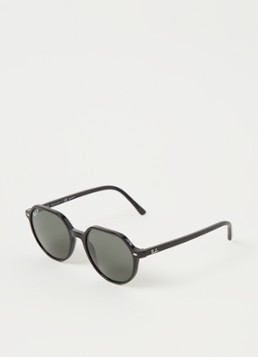 Ray-Ban Retro Heren Thalia zonnebril gepolariseerd RB2195 Zwart - Deal