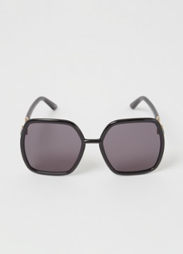 Gucci Retro Dames Retro zonnebril GG0890S Zwart - Deal